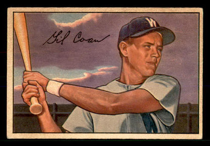 1952 Bowman Baseball #051 Gil Coan Senators EX 533152