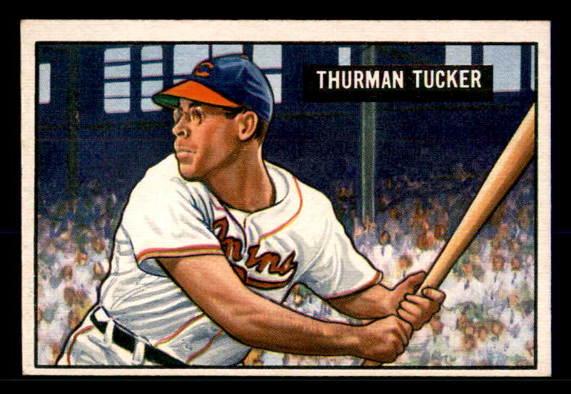 1951 Bowman Baseball #222 Thurman Tucker Indians EX-MT 533158