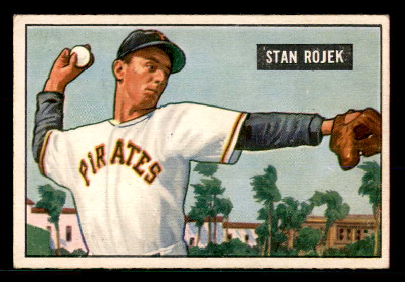 1951 Bowman Baseball #166 Stan Rojek Cardinals EX-MT 533159