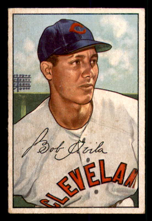 1952 Bowman Baseball #167 Bobby Avila Indians EX 533165
