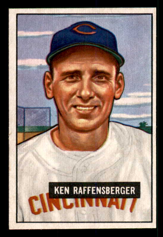 1951 Bowman Baseball #048 Ken Raffensberger Reds NR-MT 533166