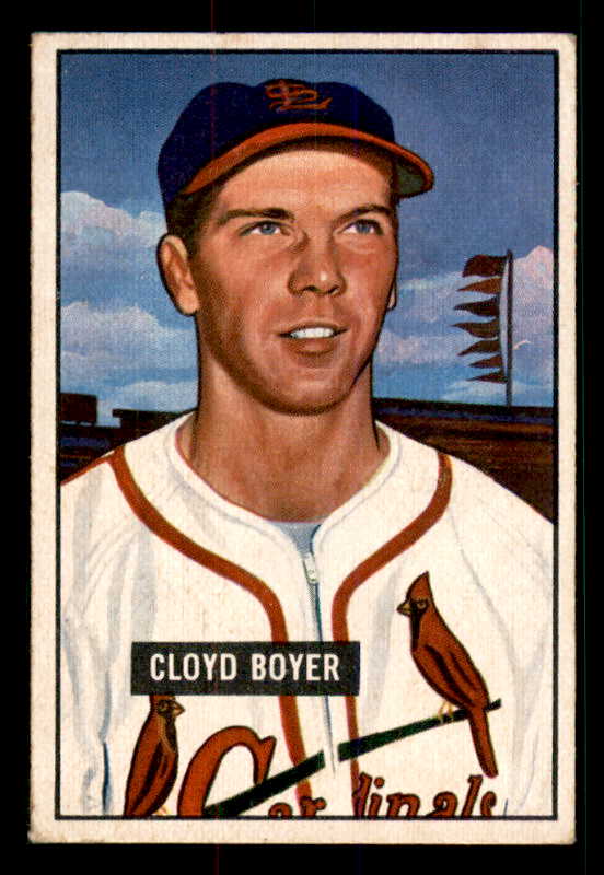 1951 Bowman Baseball #228 Cloyd Boyer Cardinals VG-EX 533169