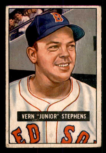1951 Bowman Baseball #092 Vern Stephens Red Sox VG-EX 533187