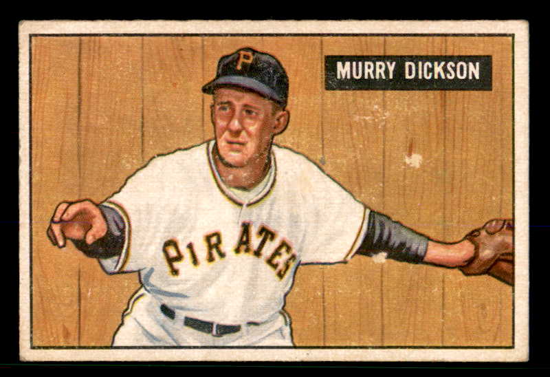 1951 Bowman Baseball #167 Murry Dickson Pirates EX 533190