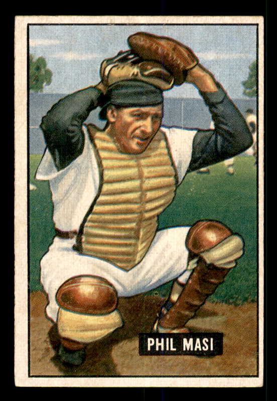 1951 Bowman Baseball #160 Phil Masi White Sox EX-MT 533197