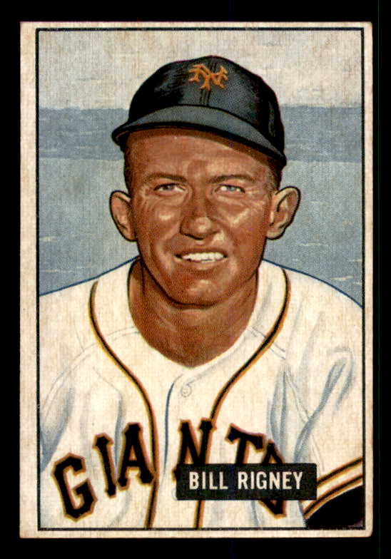 1951 Bowman Baseball #125 Bill Rigney Giants EX-MT 533199
