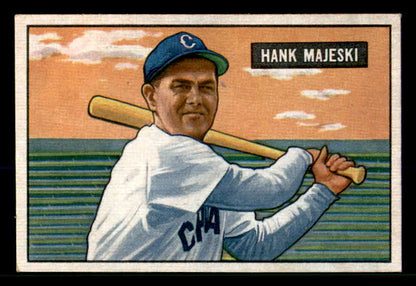 1951 Bowman Baseball #012 Hank Majeski White Sox EX-MT 533201
