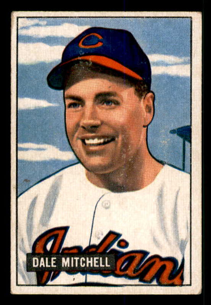 1951 Bowman Baseball #005 Dale Mitchell Indians EX-MT 533202