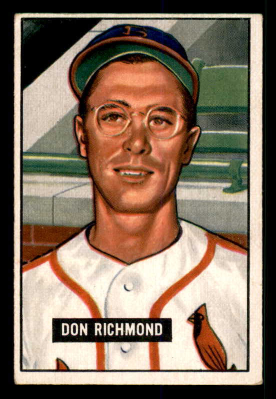 1951 Bowman Baseball #264 Don Richmond Cardinals EX 533204