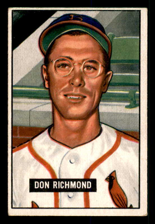 1951 Bowman Baseball #264 Don Richmond Cardinals EX 533204
