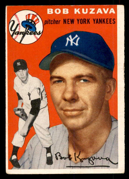 1954 Topps Baseball #230 Bob Kuzava Yankees VG-EX 533213