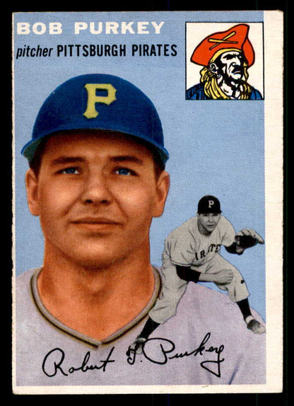 1954 Topps Baseball #202 Bob Purkey Pirates VG-EX 533215