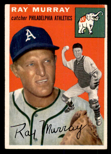 1954 Topps Baseball #049 Ray Murray A's EX-MT 533220