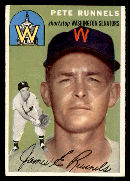1954 Topps Baseball #006 Pete Runnels Senators EX-MT 533221