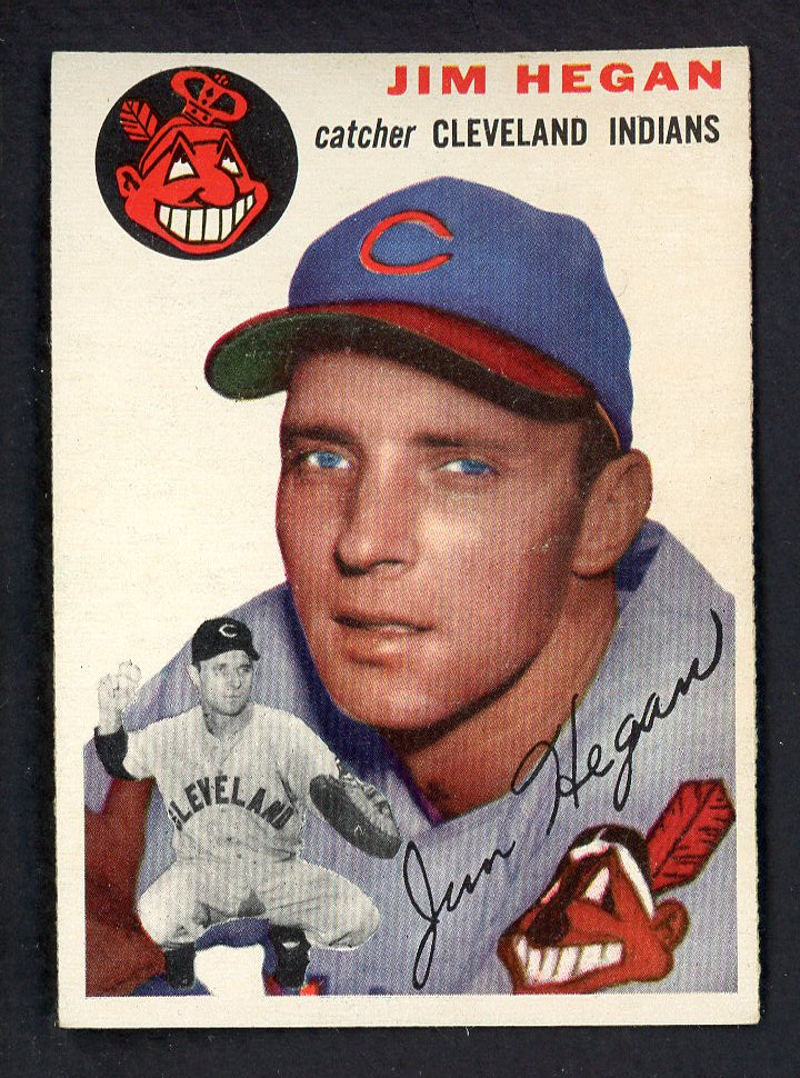 1954 Topps Baseball #029 Jim Hegan Indians EX-MT 533224