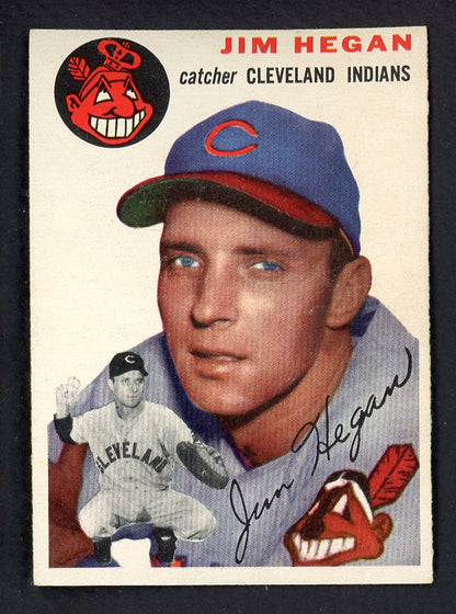 1954 Topps Baseball #029 Jim Hegan Indians EX-MT 533224