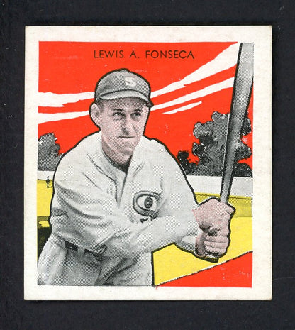 1933 Tattoo Orbit Lew Fonseca White Sox EX-MT 533272