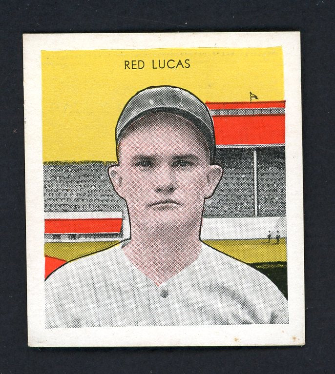 1933 Tattoo Orbit Red Lucas Reds EX-MT 533276