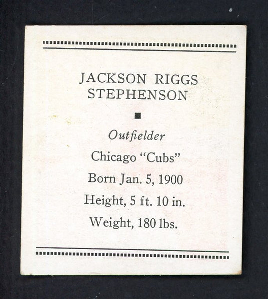 1933 Tattoo Orbit Riggs Stephenson Cubs EX-MT 533278