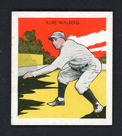1933 Tattoo Orbit Rube Walberg A's EX-MT 533279