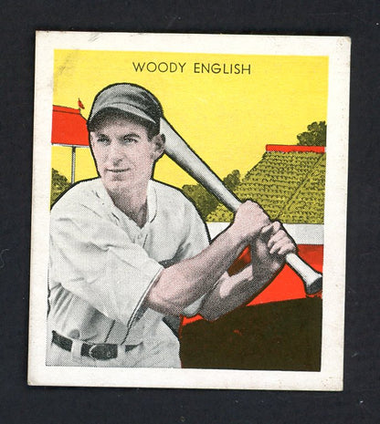 1933 Tattoo Orbit Woody English Cubs EX 533286