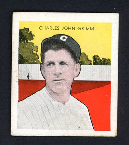 1933 Tattoo Orbit Charlie Grimm Cubs VG 533289