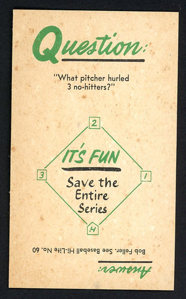 1960 Nu Card Hilites #006 Bill Wambsganss Indians NR-MT 533294