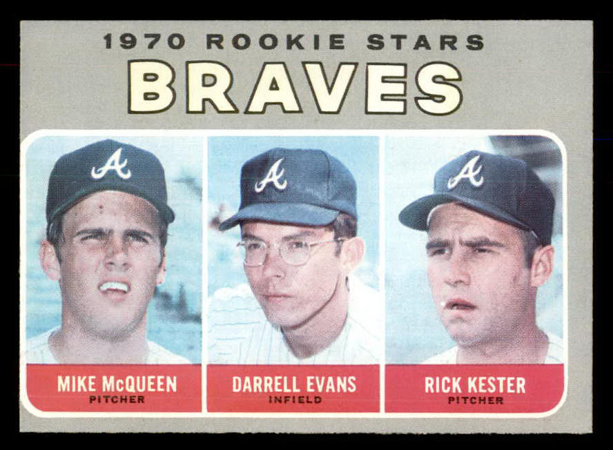 1970 Topps Baseball #621 Darrell Evans Braves EX 533327