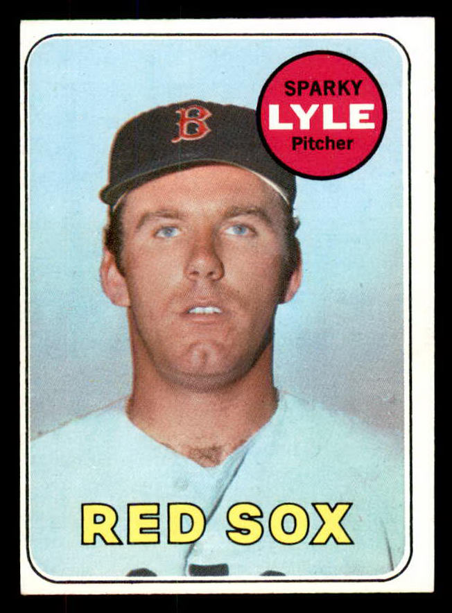 1969 Topps Baseball #311 Sparky Lyle Red Sox EX 533328