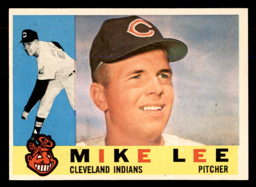 1960 Topps Baseball #521 Mike Lee Indians EX-MT 533330