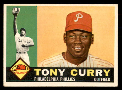 1960 Topps Baseball #541 Tony Curry Phillies VG-EX 533331