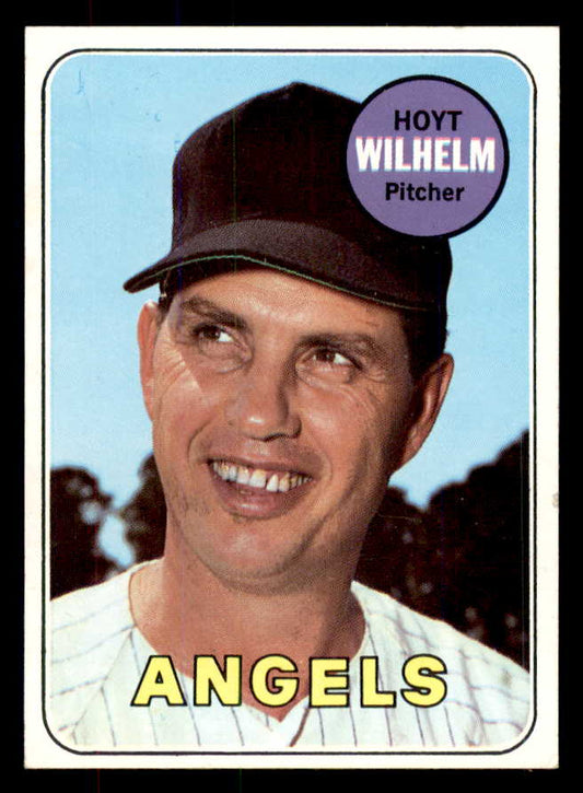 1969 Topps Baseball #565 Hoyt Wilhelm Angels EX-MT 533333