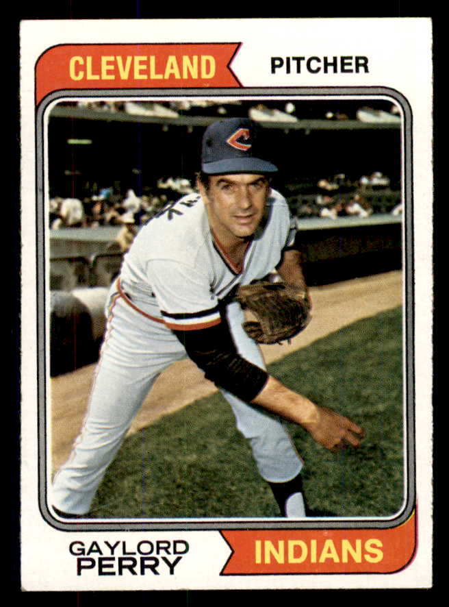1974 Topps Baseball #035 Gaylord Perry Indians EX-MT 533336