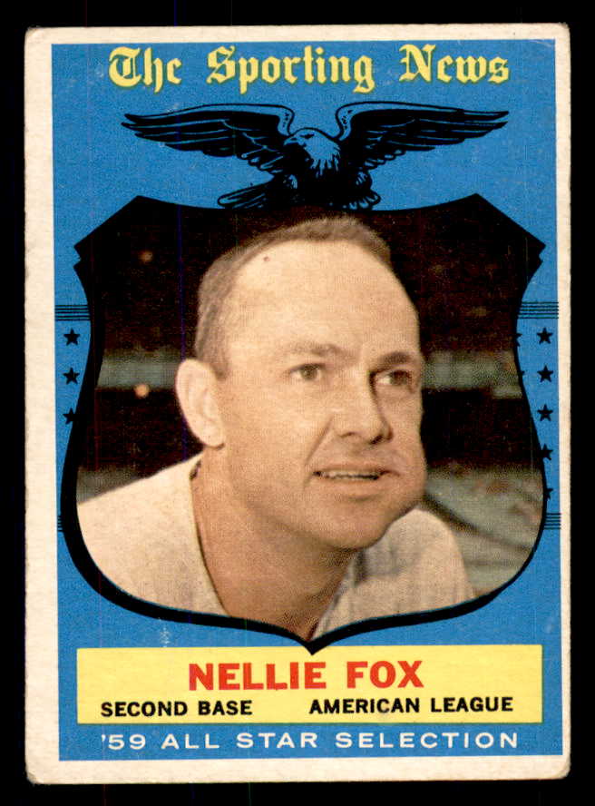 1959 Topps Baseball #556 Nellie Fox A.S. White Sox VG-EX 533342