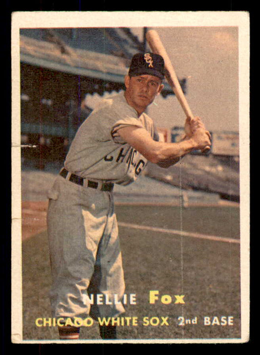 1957 Topps Baseball #038 Nellie Fox White Sox VG 533348