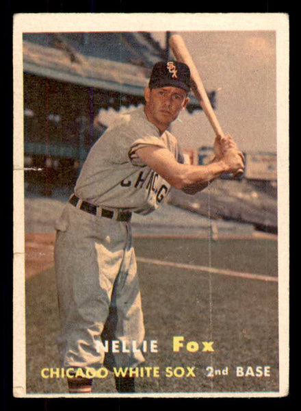 1957 Topps Baseball #038 Nellie Fox White Sox VG 533348