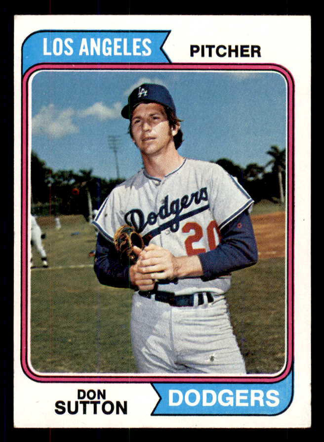 1974 Topps Baseball #220 Don Sutton Dodgers EX-MT 533349