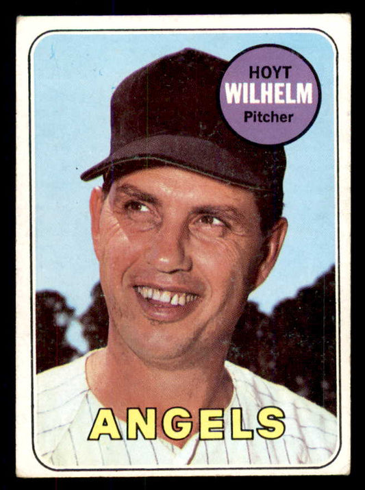 1969 Topps Baseball #565 Hoyt Wilhelm Angels VG-EX 533350