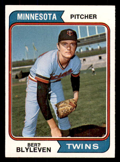 1974 Topps Baseball #098 Bert Blyleven Twins EX-MT 533352