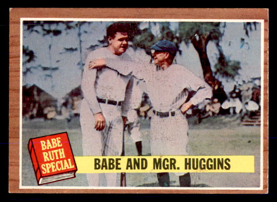 1962 Topps Baseball #127 Babe Ruth Yankees EX-MT 533364