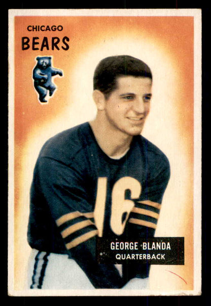 1955 Bowman Football #062 George Blanda Bears VG-EX 533365