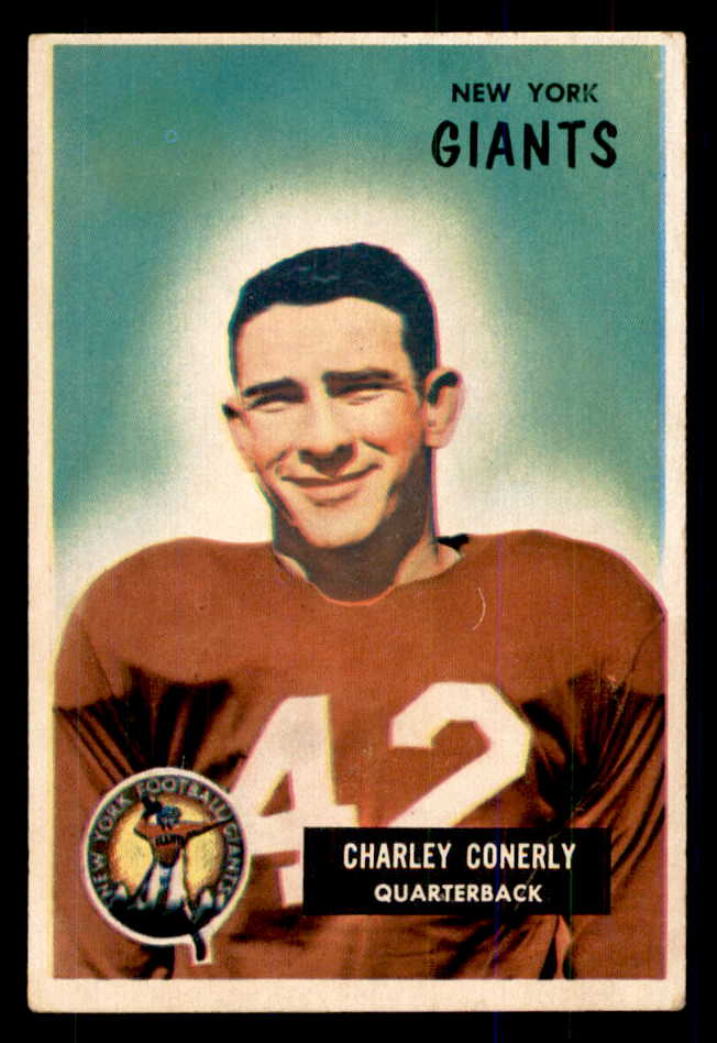 1955 Bowman Football #016 Charley Conerly Giants VG 533369