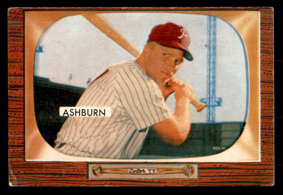 1955 Bowman Baseball #130 Richie Ashburn Phillies VG-EX 533370