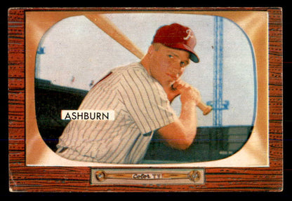 1955 Bowman Baseball #130 Richie Ashburn Phillies VG-EX 533370