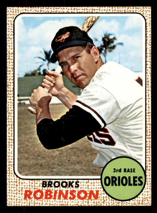 1968 Topps Baseball #020 Brooks Robinson Orioles NR-MT 533426