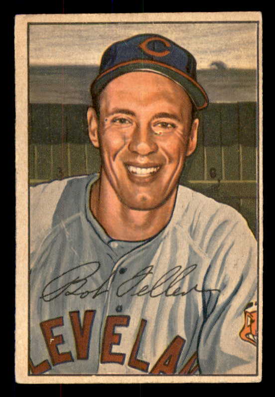 1952 Bowman #043 Bob Feller Indians EX 533431