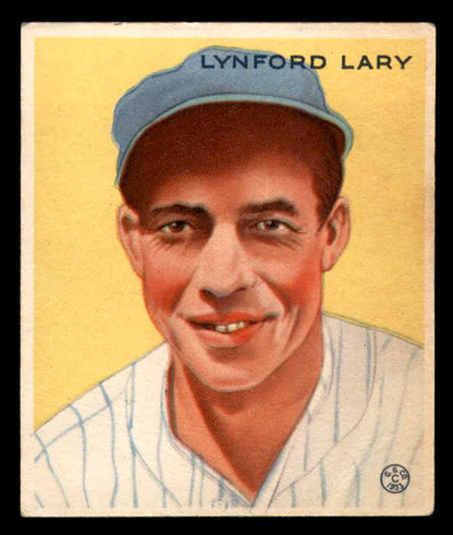 1933 Goudey #193 Lyn Lary Yankees FR-GD/GD back damage 533503