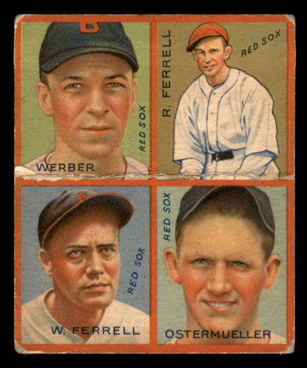 1935 Goudey #009G Rick Ferrell Red Sox FR-GD 533578
