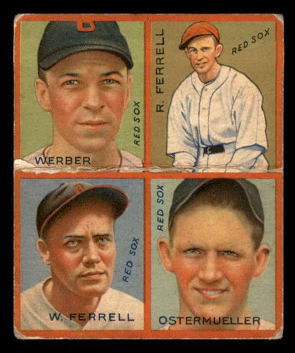 1935 Goudey #009G Rick Ferrell Red Sox FR-GD 533578