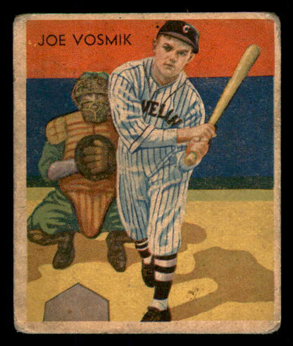 1934-36 Diamond Stars #008 Joe Vosmik Indians GD-VG 533582